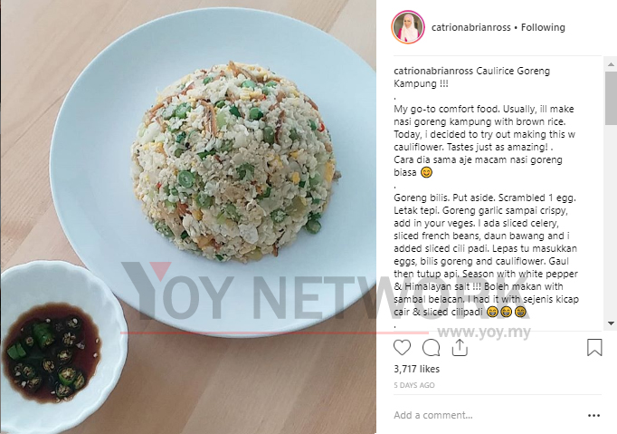 Resepi Nasi Goreng Brown Rice - Surasmi R