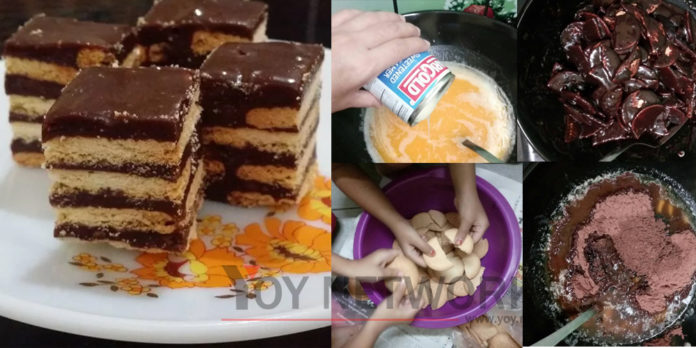 Wanita Ini Kongsi Resepi Kek Batik Simple dan Paling Mudah Untuk Dibuat