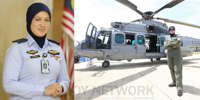Juruterbang helikoptert wanita pertama malaysia