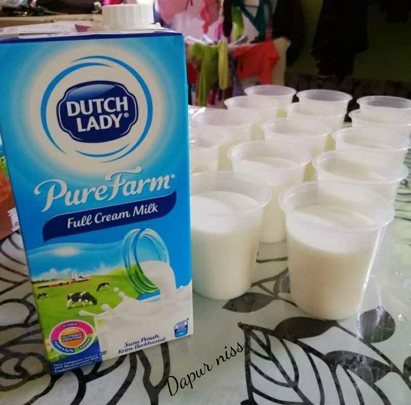 "Sekotak susu dapat 15 cup" Wanita Ini Kongsi Resepi Dadih 