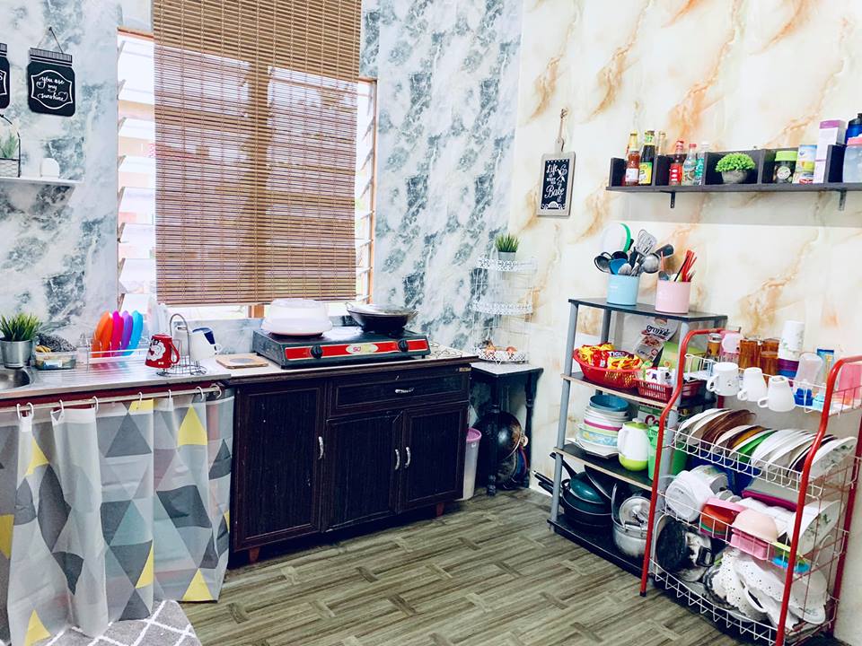 Bajet Hanya RM200 Wanita Ini Kongsi Caranya Deco Dapur  