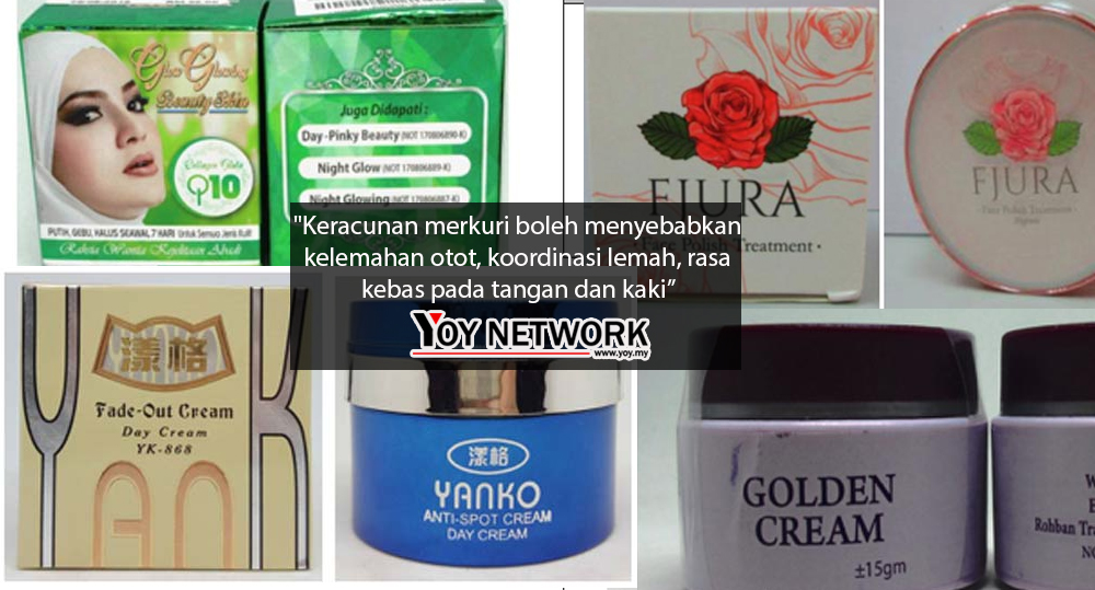 Racun Merkuri  7 Produk  Kosmetik Ini Baru Saja Diharamkan 