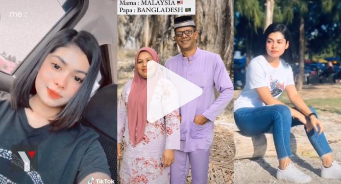 Video Ayah Bangla Ibu Melayu Gadis Kacuk Ini Tular Jadi Perhatian Netizen