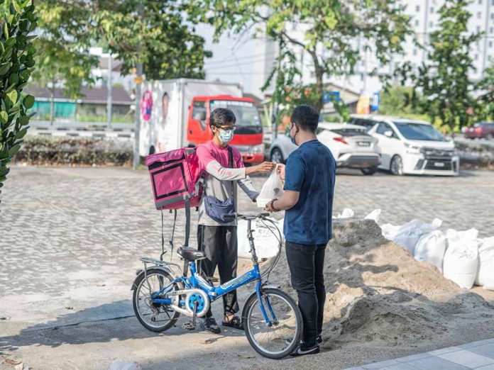 Foodpanda Guna Basikal