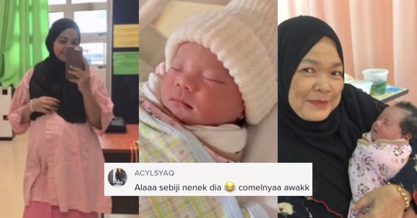 [VIDEO] “Penat lelah ibu 9 bulan mengandung,” Rupa Anak Serupa Ibu Mentua, Perkongsian Wanita Ini Jadi Perhatian