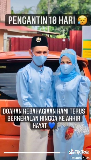 [VIDEO] “Inai masih merah di jari,” Baru 10 Hari Nikah, Isteri Pengsan Lihat Keadaan Suami