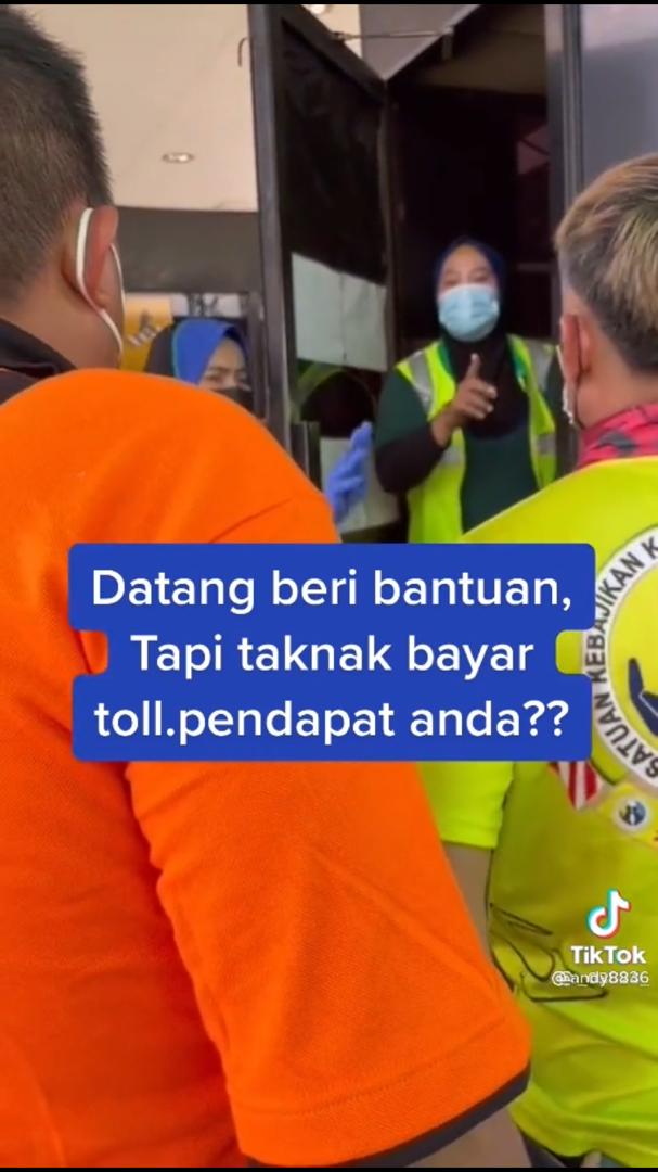 Mahu Hantar Bantuan Tapi Enggan Bayar Tol? Tindakan Individu Ini Undang Pertikaian Netizen