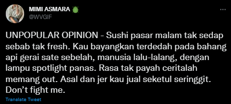 “Dasar B40 tapi tekak T20” Dakwa Sushi RM 1 Tepi Jalan Tak ‘Fresh’, Siap Dilabel Nasi Impit Berlauk