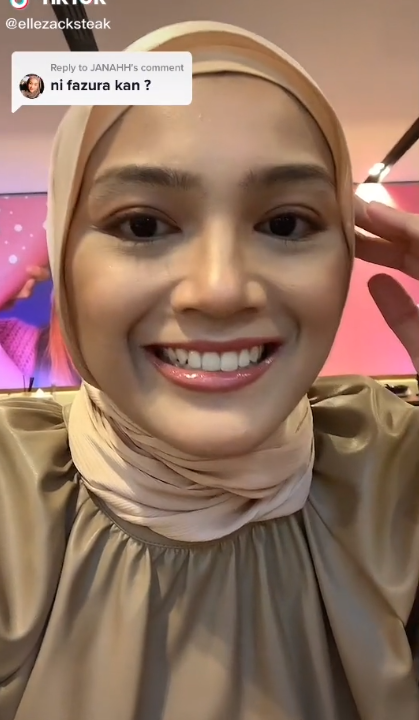 “Boleh tak fazura betul2 duduk sebelah dia” Gadis Seiras Fazura Buat Netizen Teruja